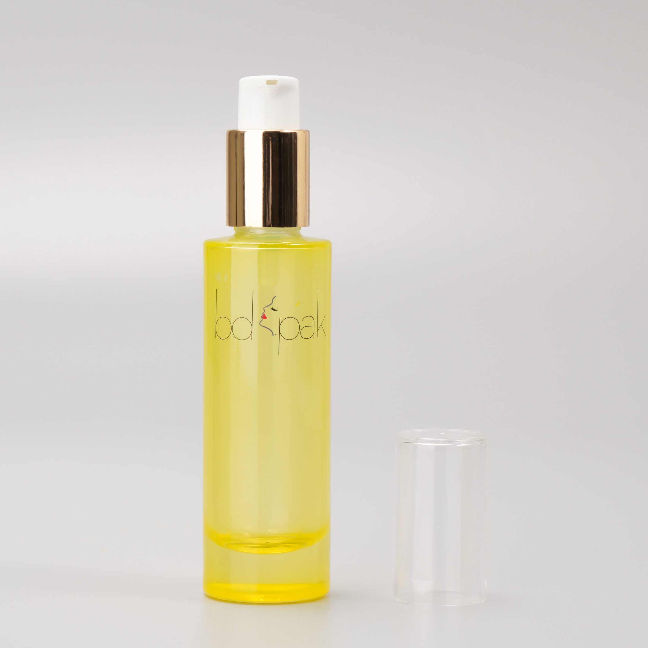 thick base glass bottle for lotion