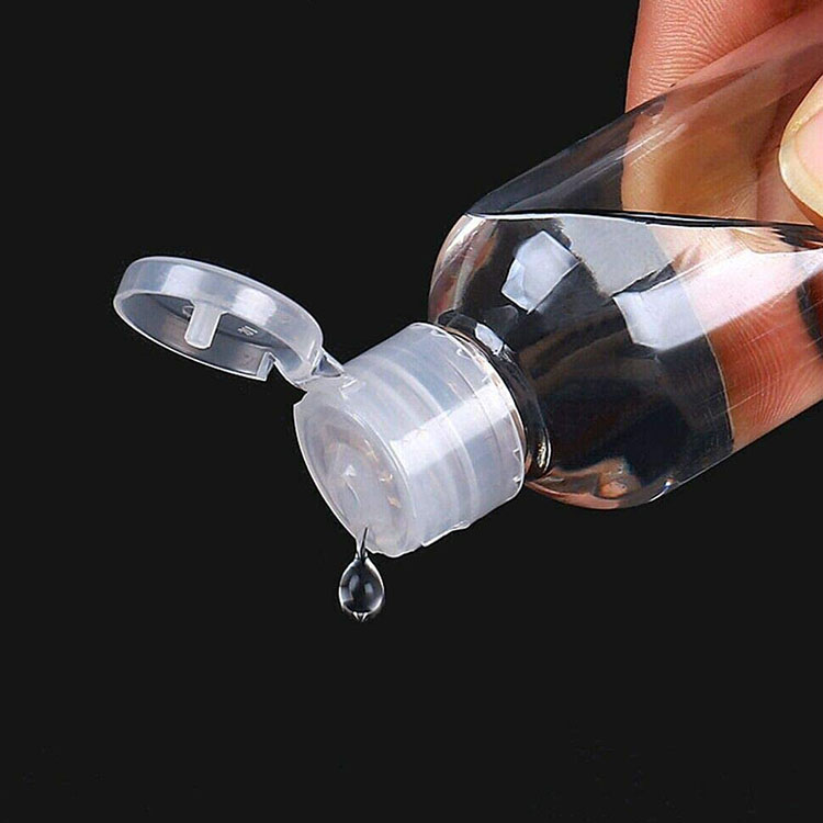 2020 New Design White Or Transparent Plastic PPE Flip Top Bottle Cap For Plastic Bottle