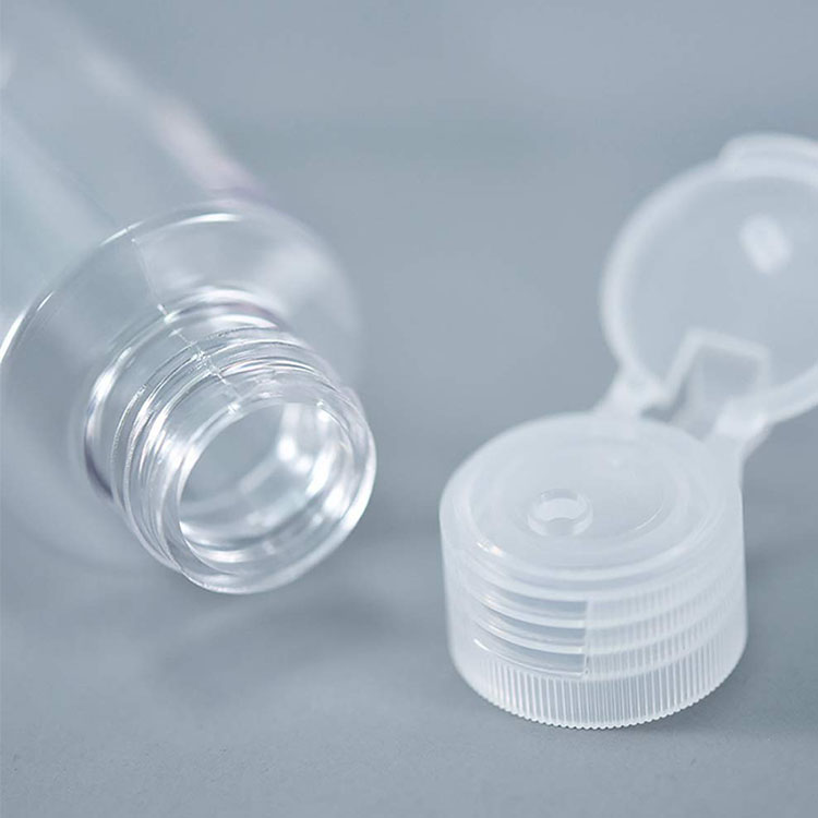 2020 New Design White Or Transparent Plastic PPE Flip Top Bottle Cap For Plastic Bottle