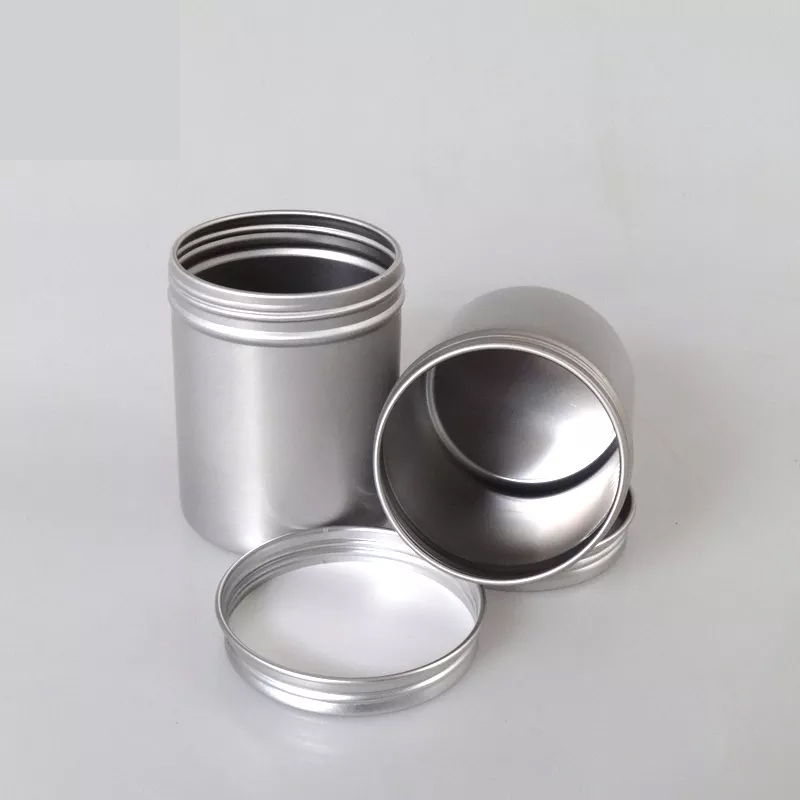 4oz 8 oz 240ml 16 oz Large Empty Storage Case Jars for Cosmetic Food Containers 10ml 15ml 30ml Round Tin Cans with Screw Top Lids