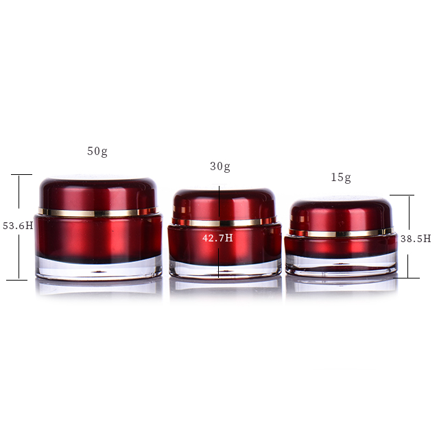 Factory Wholesale Mini Round Double Wall Plastic Jar for Nail Gel Lip Balm Small Cosmetic Container Empty Cream Jar 5g 10g 15g