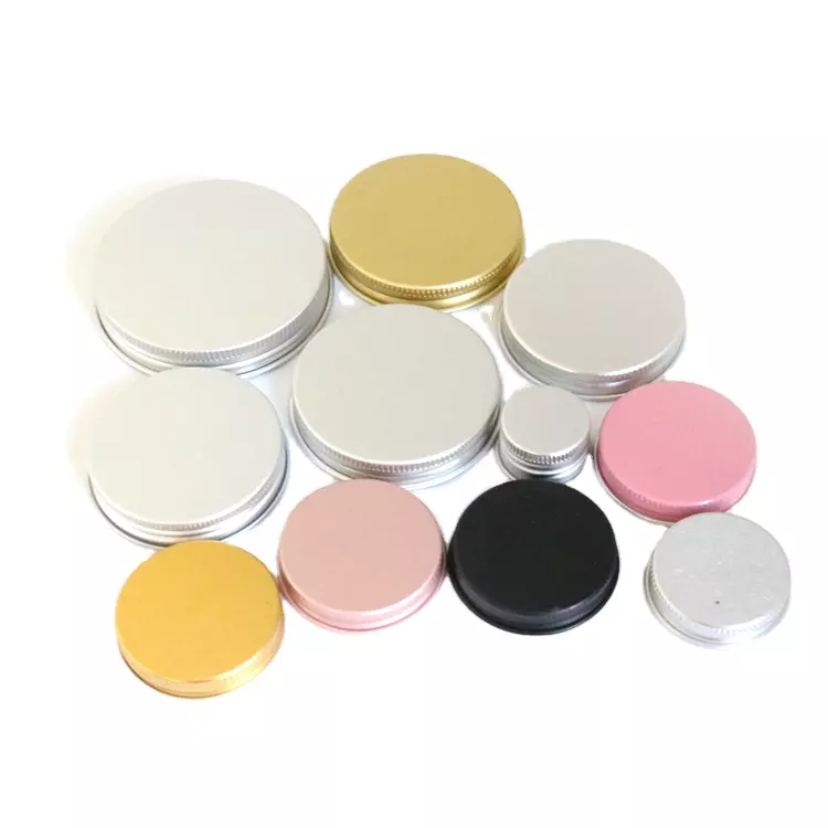 Wholesale BDPAK Smooth Flat Press PPE Top Disc Bottle Cap For Clear Plastic Sanitizer Bottle