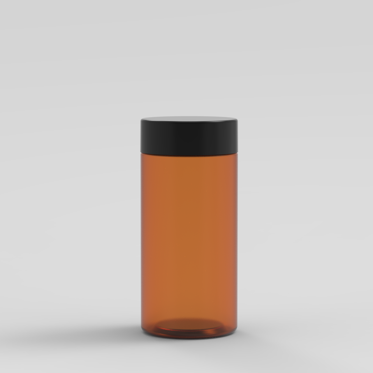 13oz amber PET bottle