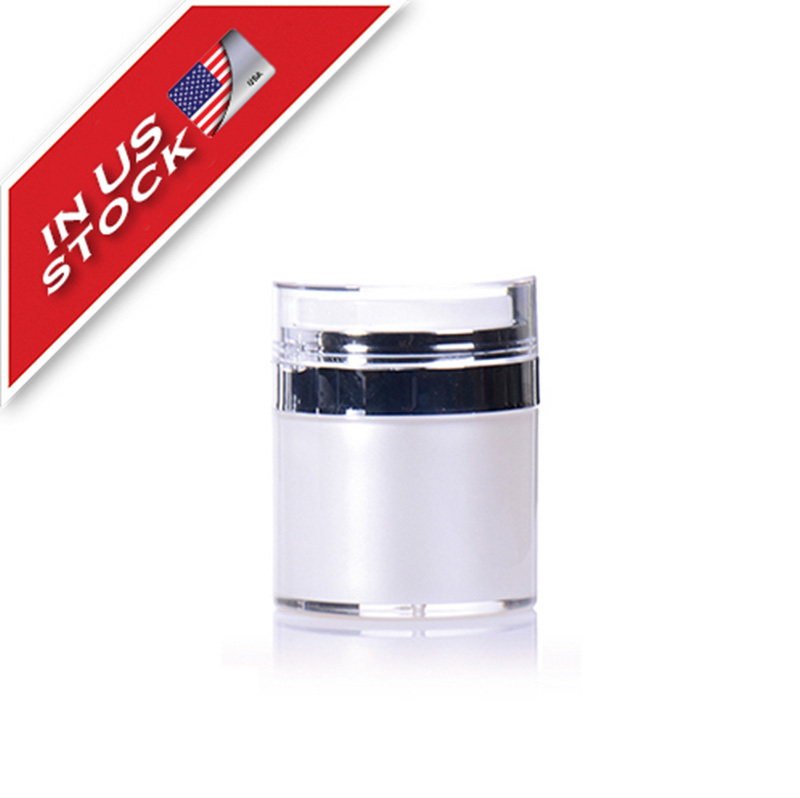 airless jar with pump