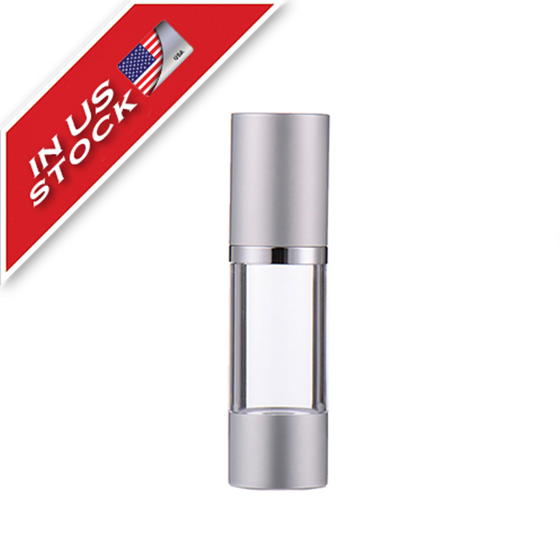 PP silver airless bottle