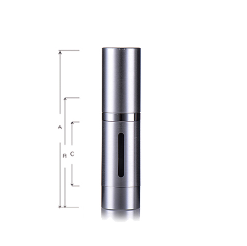 Electroplated silver Airless Bottle 50ml