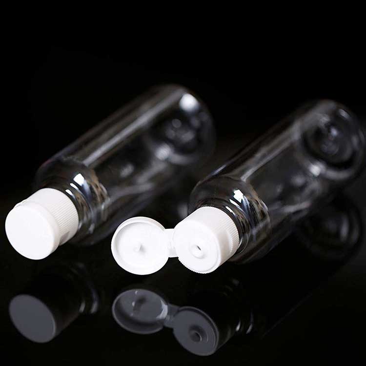 2020 New Design White Or Transparent Plastic PPE Flip Top Bottle Cap For Plastic Bottle