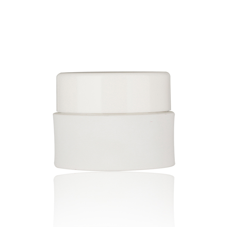 Chinese Supplier 50G White PP Cosmetic Cream Jar with Replaceable Inner Core