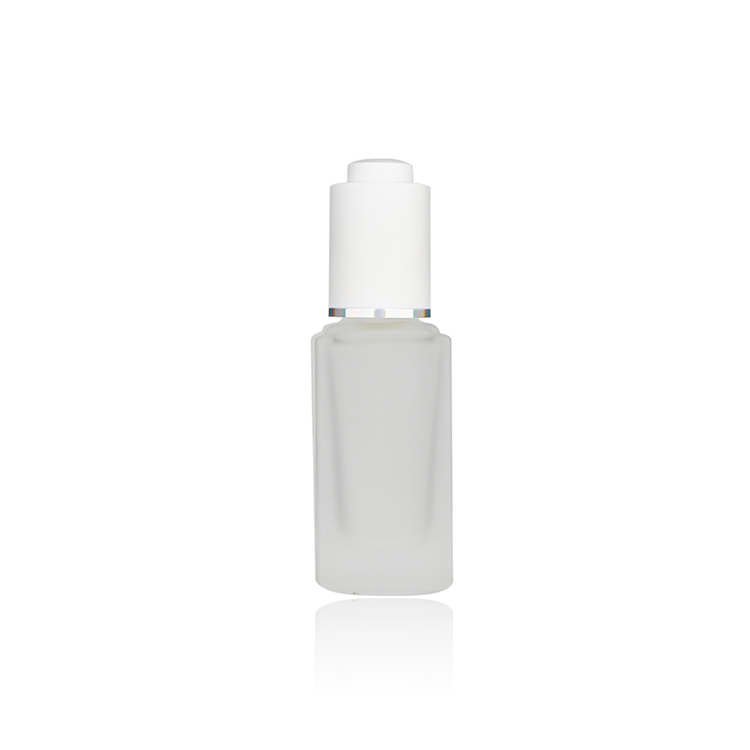 Custom Small Volume Frosted Dropper Bottle for Skin Care