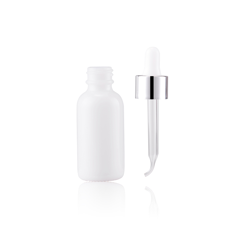 USA In Stock 5ml 10ml 30ml 50 ml Porcelain White Essential Oil Dropper Bottle