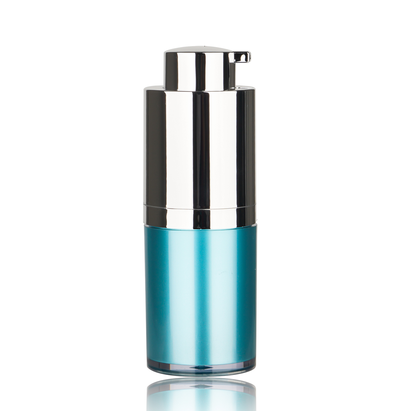 New Design Custom Blue Rotating Airless Bottle