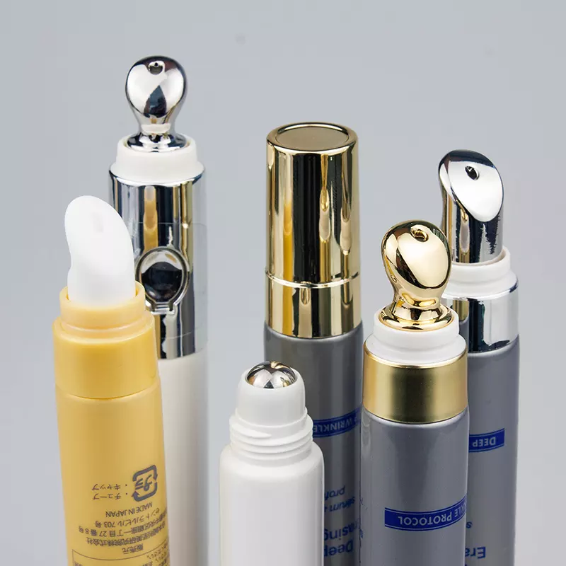 Custom Logo Cosmetic Tube Container Collapsible PE Plastic Squeeze Tube Empty Tube Packaging