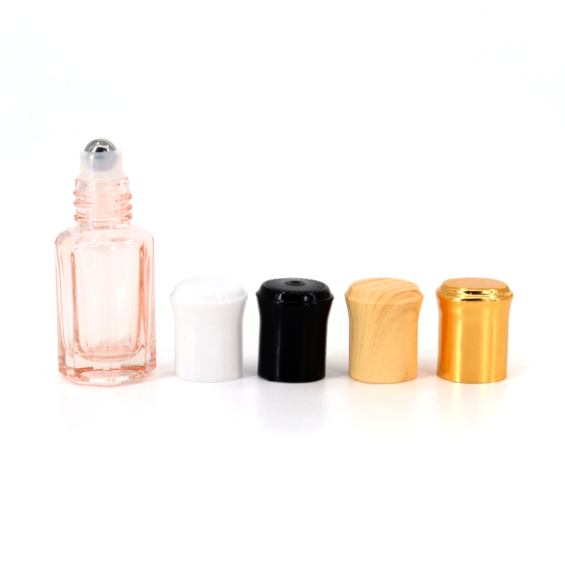 10ml 15ml Travel Small Roll On Bottle Custom Color Essential Oil Glass Roller Perfume Bottle