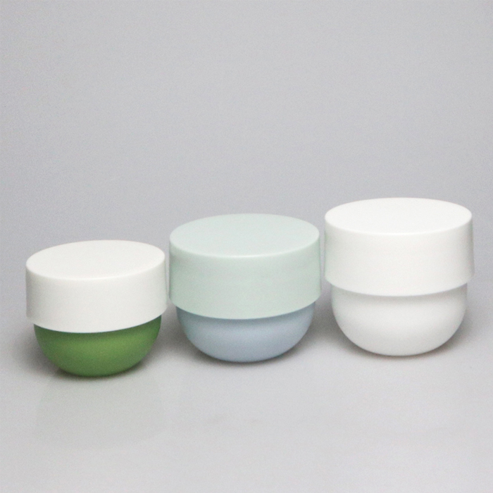 Bowl Shape Plastic PP Cream Jar Body Butter Hair Mask Jars