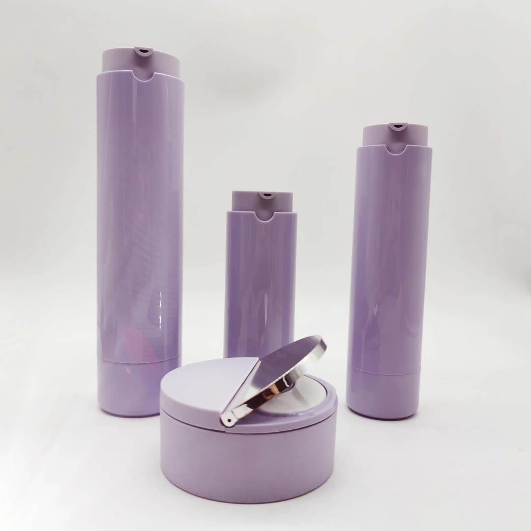 Eco Friendly Plastic Refillable Bottles Skincare Packaging with pump 30ml 50ml 100ml lotion Bottle for cosmetic container