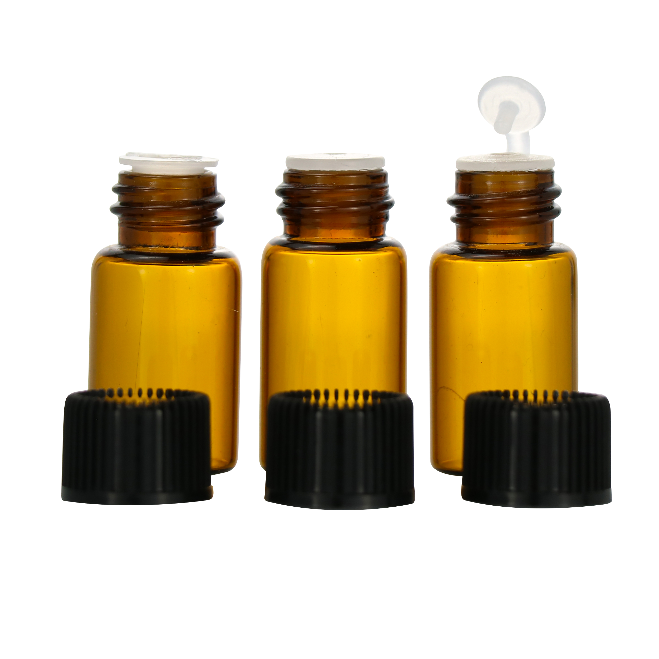 Glass Vial with Dropper for Mini Serum oil Sample