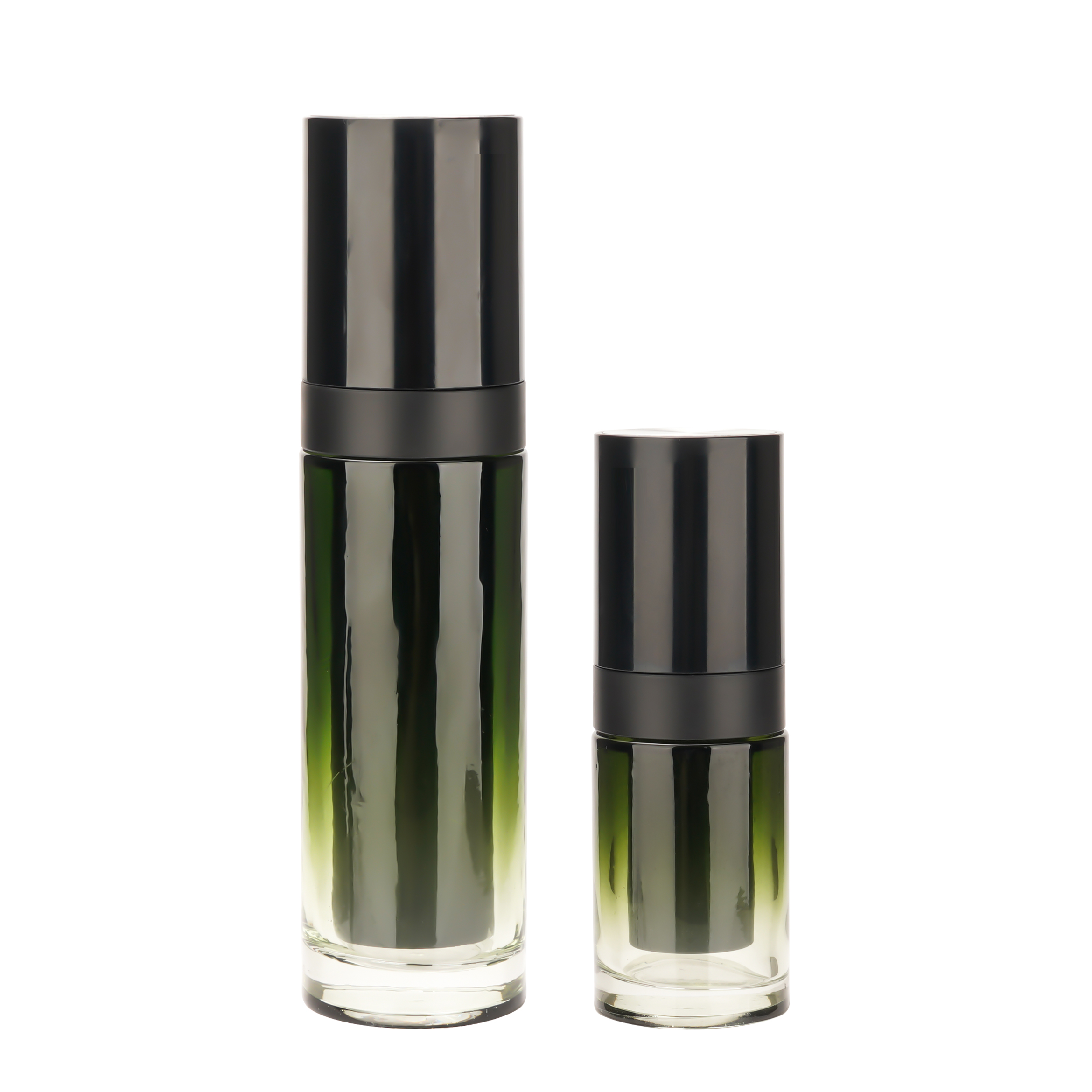 Wholesale Luxury High-end Glass Pump Bottle refillable