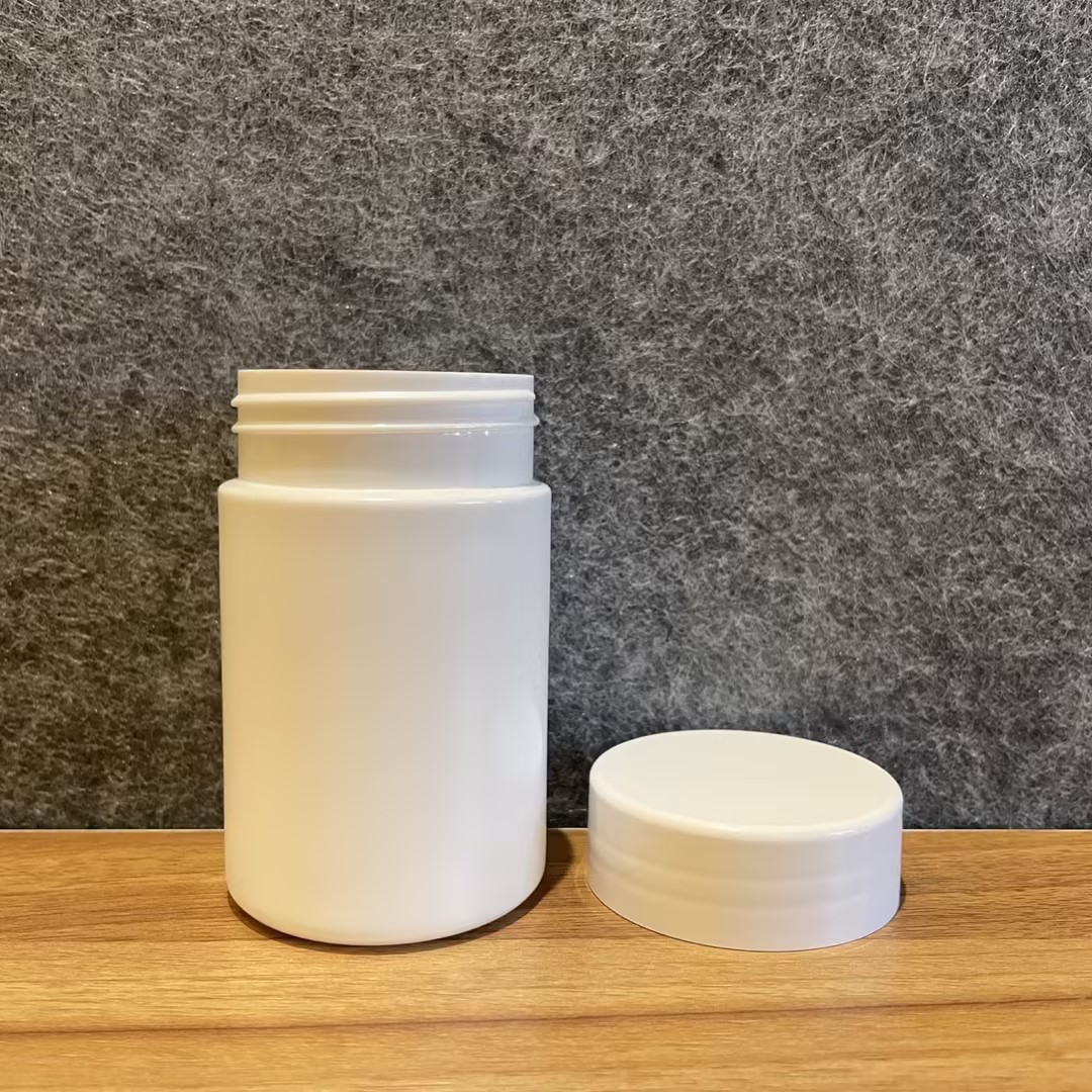 Factory Custom Round Food Grade PET HDPE Plastic Supplement Bottle 4OZ 6OZ 8OZ 10OZ