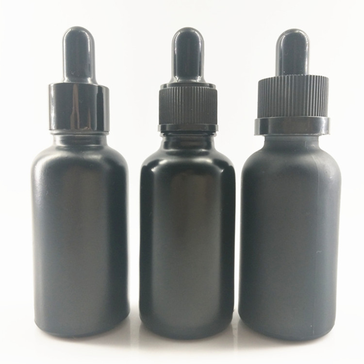 30ml 50ml Black Glass Dropper Bottle