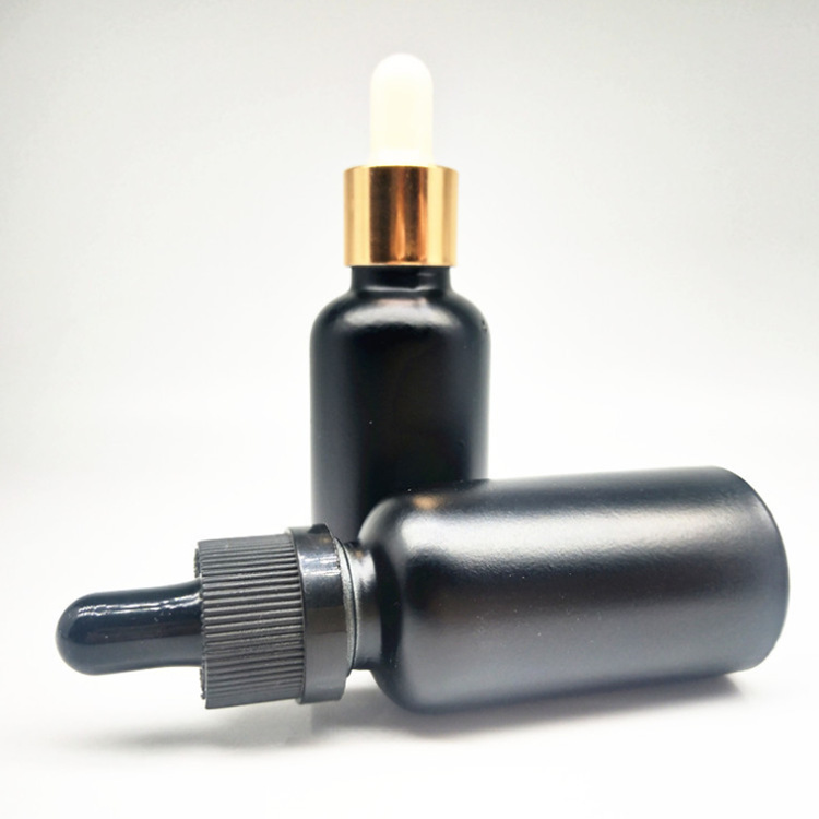 30ml 50ml Black Glass Dropper Bottle